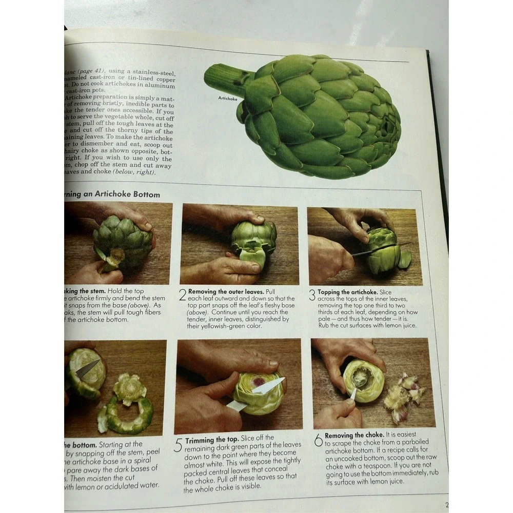 Vintage Cookbook The Good Cook Series - Vegetables  Time Life Cookbook 1979